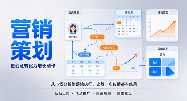 庆城县营销策划